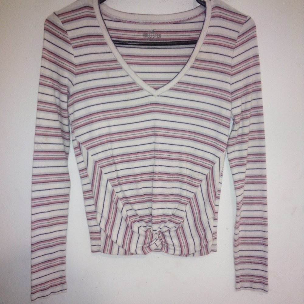 Hollister striped top